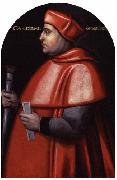 unknow artist Portrait of Thomas Wolsey oil painting on canvas